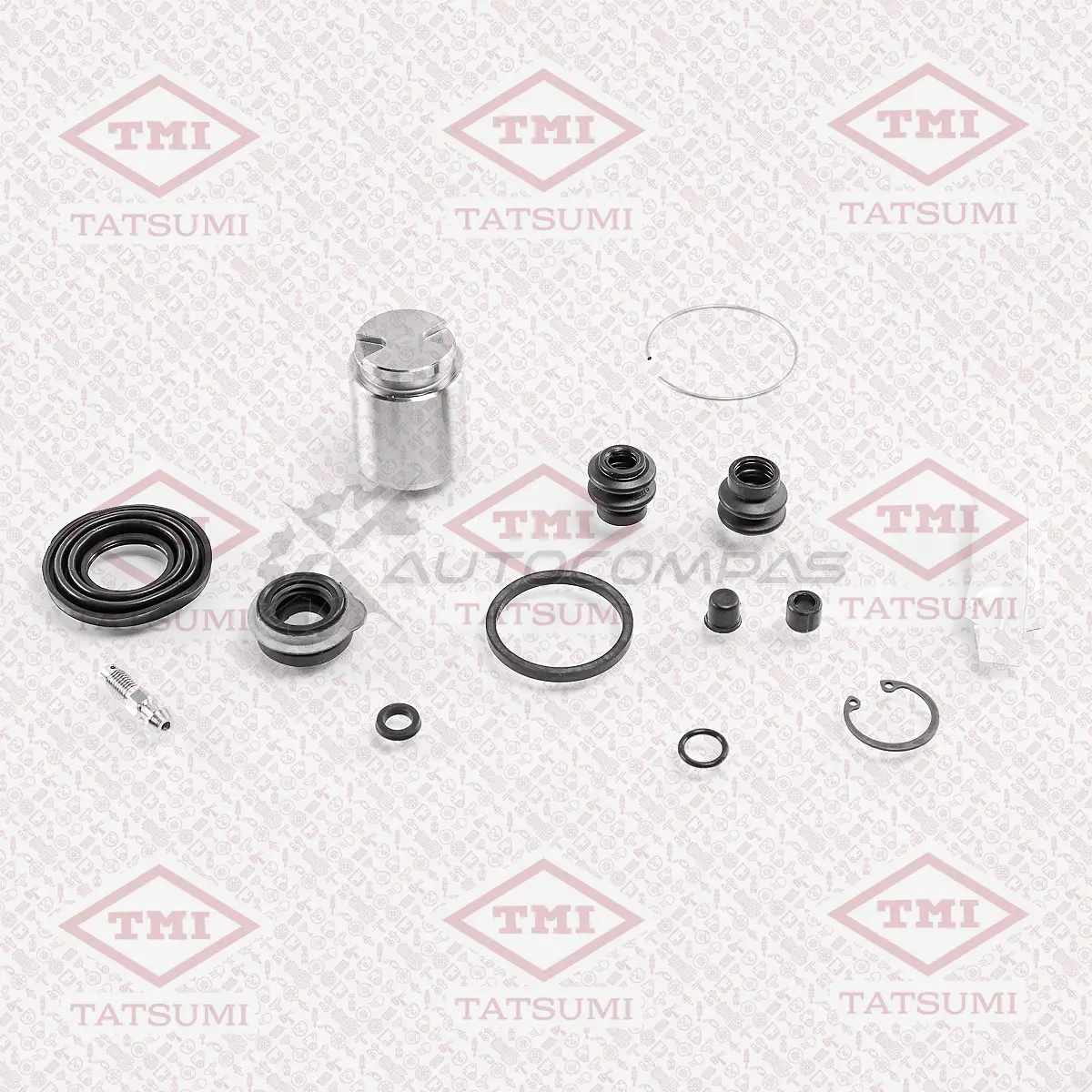 Ремкомплект тормозного суппорта заднего (с поршнем) TATSUMI TCG1358 SM PGQC 1439831575
