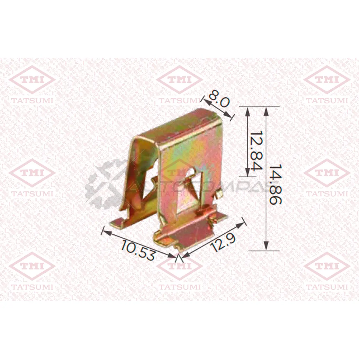 Клипса автомобильная [по 10 штук] TATSUMI W5 56G9A TJB1596 1441224846
