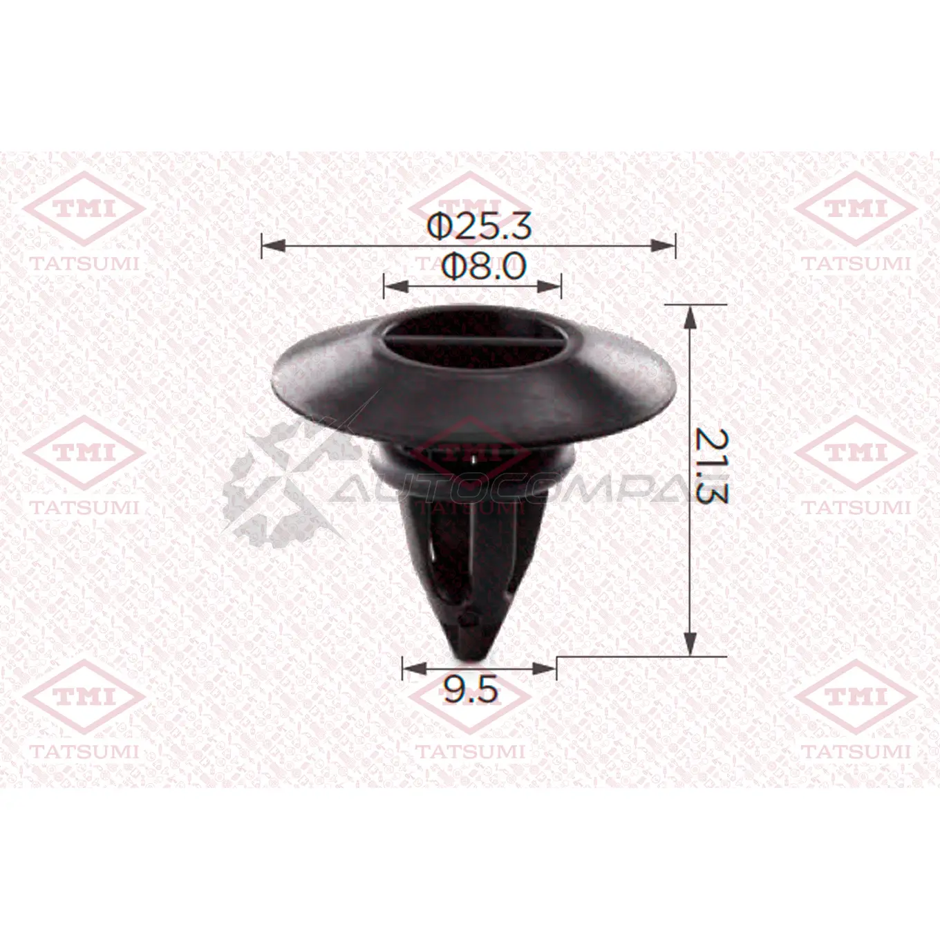 Клипса автомобильная [по 10 штук] TATSUMI TJB1603 FAJ 01 1441224859
