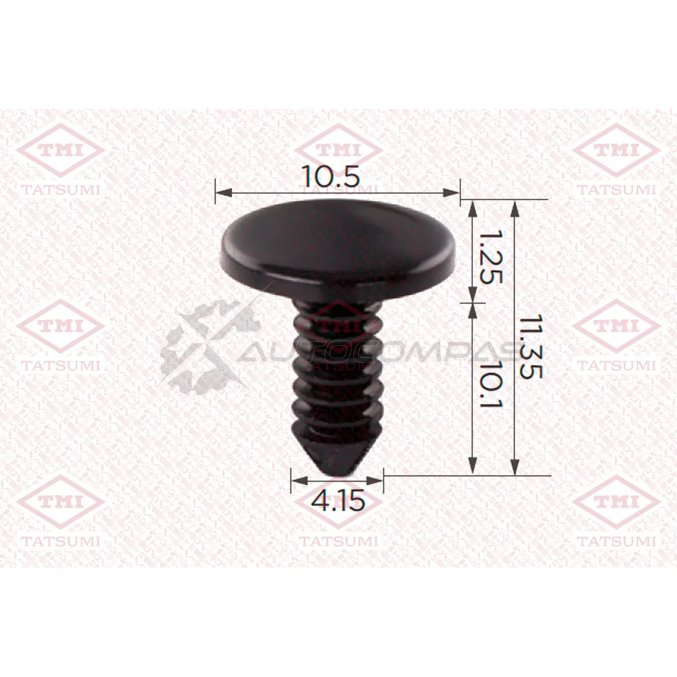 Клипса автомобильная [по 10 штук] TATSUMI TJB1708 G2 GXHT 1441224868