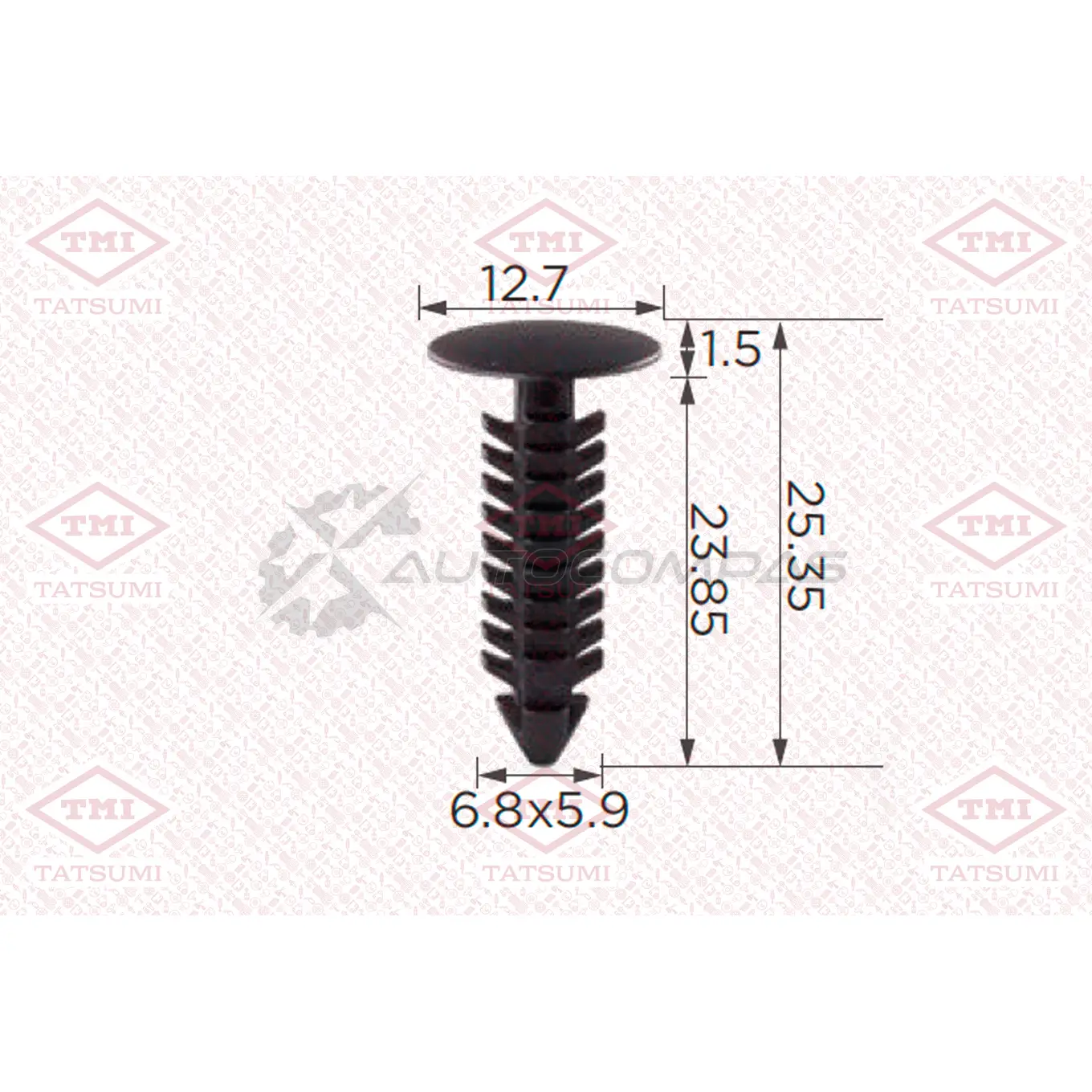 Клипса автомобильная [по 10 штук] TATSUMI TJB1790 G43E NC 1441224973