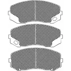 Тормозные колодки, дисковые, комплект BSF QC8HIAI C WFVF 1274892275 20078