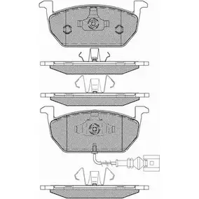 Тормозные колодки, дисковые, комплект BSF GND ZI8 8JMH1SC 20124 1274892589 изображение 0