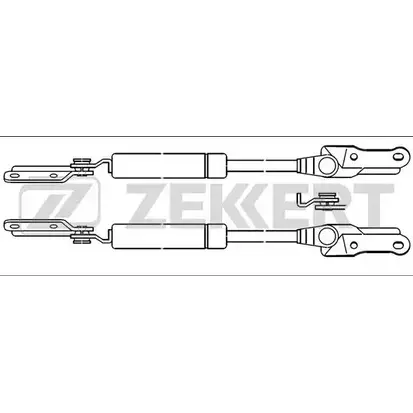 Амортизатор багажника, упор задней двери ZEKKERT BKEREDR IQ DLSH GF-1299 1275161663 изображение 0