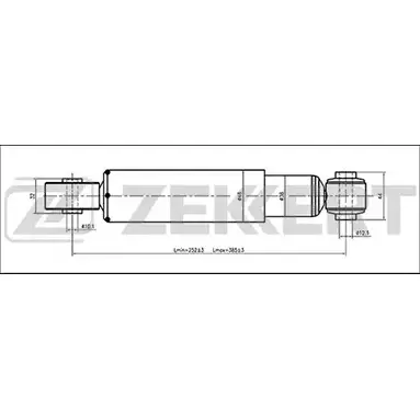 Амортизатор ZEKKERT 1275206249 SG-2029 GTXPEB NBR K3 изображение 0