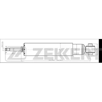 Амортизатор ZEKKERT AF3T5 XY L23 SO-2036 1275245001