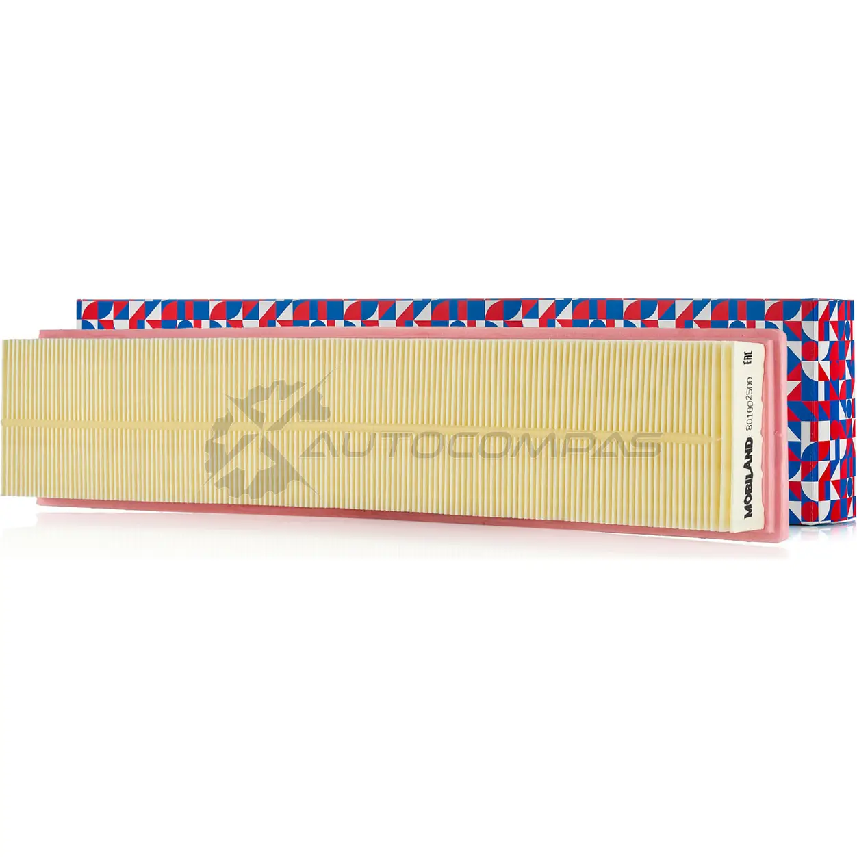 Фильтр воздушный CITROËN C4 (LC_, LA_), BERLINGO (B9), PEUGEOT 206 (2A/C), 307 (3A/C), 308 (4A_, 4C_), PARTNER 801002500 MOBILAND 1441195899 801002500 AF ACAB - Изображение 1