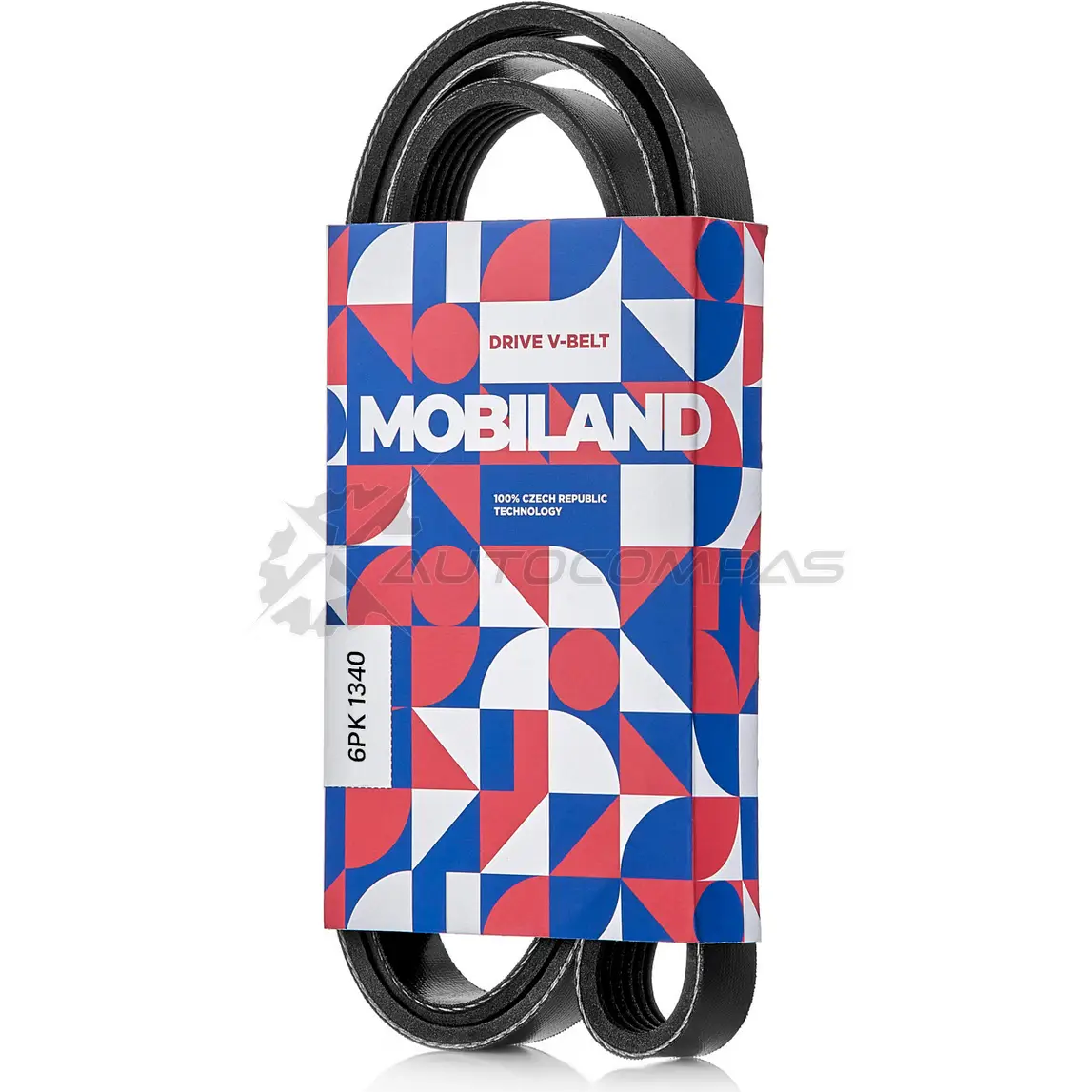 Ремень 6PK1340 (EPDM) FORD FUSION (JU_), FIESTA V (JH_, JD_), TOURNEO CUSTOM V362 Автобус (F3) 501261340 MOBILAND 501261340 F1 FTIQ 1441196003 изображение 0