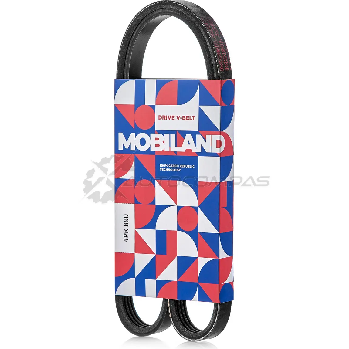 Ремень 4PK890 (EPDM) KIA CEE'D хэтчбек (ED), HYUNDAI TUCSON (JM), SUZUKI GRAND VITARA II (JT, TE, TD) 501240890 MOBILAND 1441196027 501240890 ZVWME E - Изображение 1
