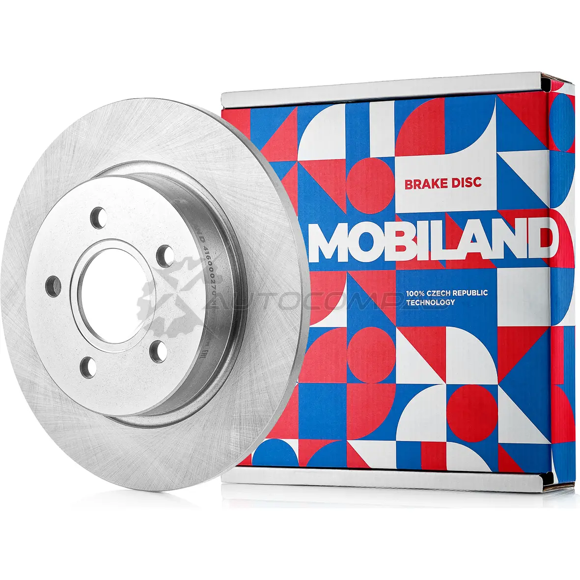 Диск тормозной задний невентилируемый D271мм FORD FOCUS III седан 416200270 MOBILAND 416200270 W8TGT V 1441196544 - Изображение 1