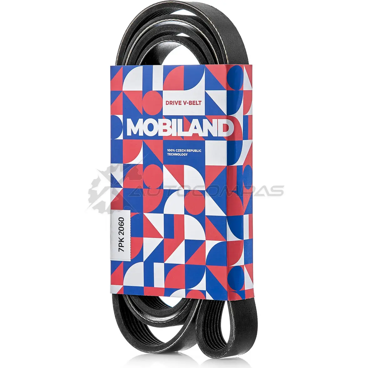 Ремень 7PK2060 (EPDM) HONDA CR-V III (RE_), CIVIC VIII Hatchback (FN, FK), CIVIC VIII седан (FD, FA) 501272060 MOBILAND G 5O8LVS 501272060 1441196751 - Изображение 1