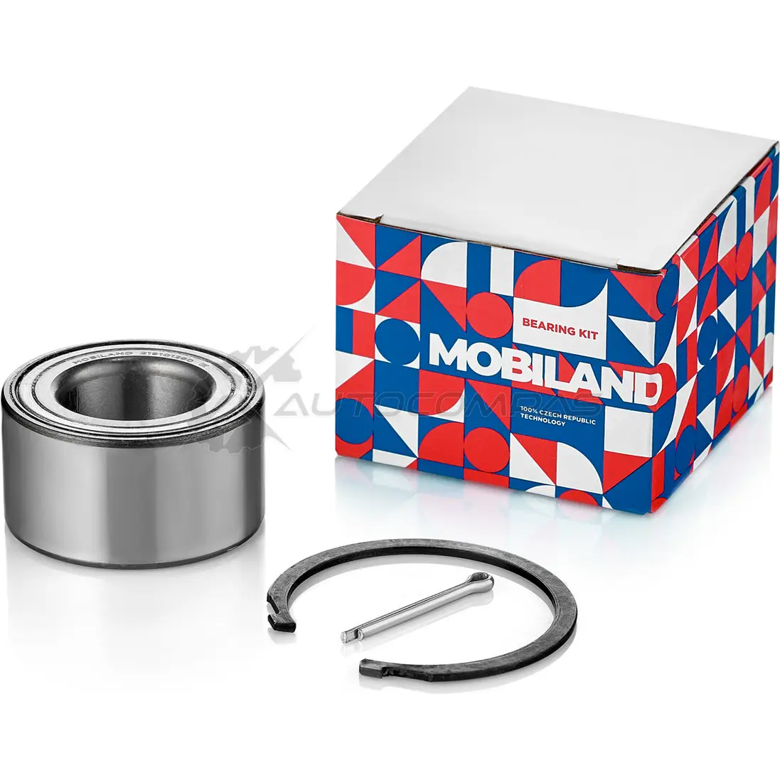 Подшипник ступицы передней KIA RIO II (JB), HYUNDAI SOLARIS (RB), ACCENT III седан (MC), GETZ (TB), KIA PICANTO (SA) 219101280 MOBILAND HUW95 X4 219101280 1441196941