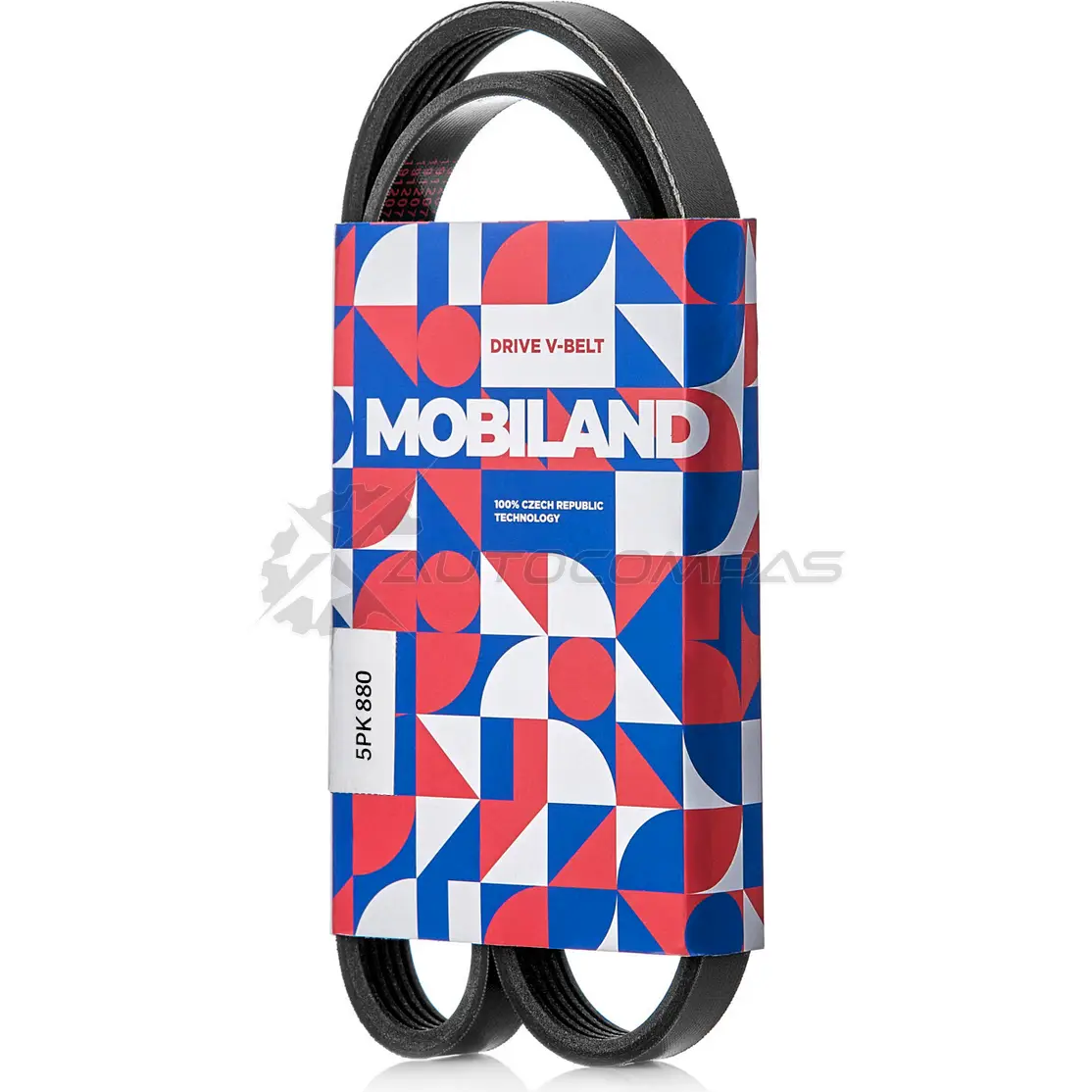Ремень 5PK880 (EPDM) SUBARU FORESTER (SG_), OPEL VECTRA C (Z02) 501250880 MOBILAND 1441197295 501250880 O1 1Y7 - Изображение 1