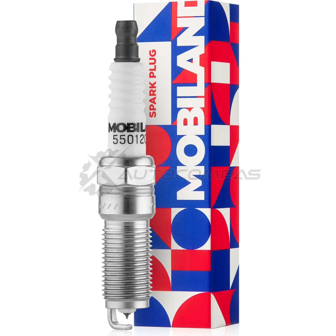 Свеча зажигания (Ir+Pt) FORD FUSION (JU_) 1.25-1.6, FIESTA V (JH_, JD_) 1.25-1.6 16V, TRANSIT 1.8 16V 550120011 MOBILAND 1441197719 550120011 4PG0G TM - Изображение 1