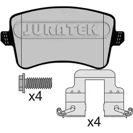 Тормозные колодки, дисковые, комплект JURATEK UX46FX 1275732043 JCP8149 VQ24 D изображение 0