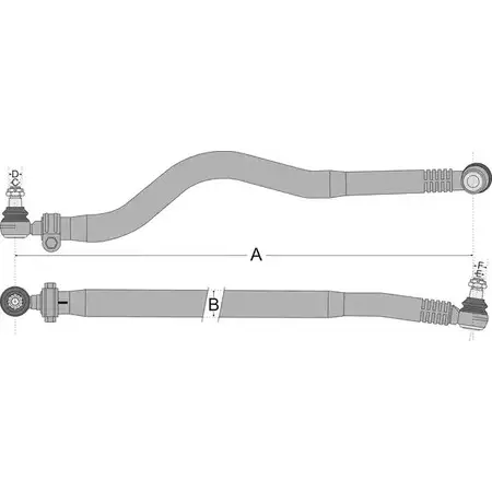 Поперечная рулевая тяга JURATEK D5 5YL VSPEI JSS1467 1275735135 изображение 0