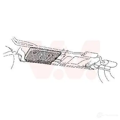 Днище кузова VAN WEZEL 3G7NX 30 9251 472690 3723385