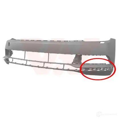 Бампер VAN WEZEL 5410909668396 UV 0RF 5742578 1191800821