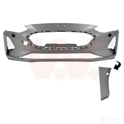 Бампер VAN WEZEL 1438544663 UUM UW 1949579