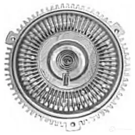 Вискомуфта VAN WEZEL 0640740 8ZVU235 70119 520 458783