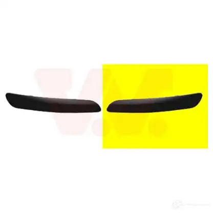 Накладка бампера VAN WEZEL U3TJ5H 484317 40942 3 5895581