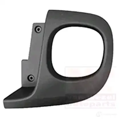 Накладка бампера VAN WEZEL 1609532 1191780500 5410909655952 FX1Y R - Изображение 1