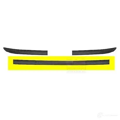 Накладка бампера VAN WEZEL 23240 8 1861550 1TPC4E8 465661