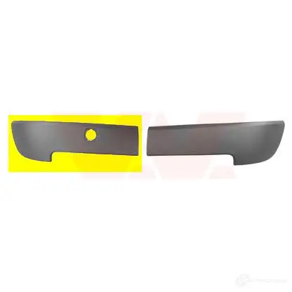 Накладка бампера VAN WEZEL 4328592 2F7M3 476838 6314 15 изображение 0