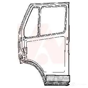 Дверь VAN WEZEL 74041 1 1745271 463770 MYZJKU9