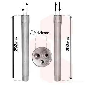 Осушитель кондиционера VAN WEZEL 458159 6006D 445 0600D445 RS893