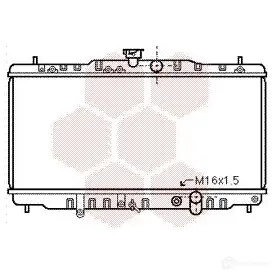 Радиатор охлаждения двигателя VAN WEZEL 60252 057 SMHJT 25002057 466863