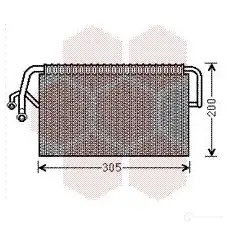 Испаритель кондиционера, радиатор печки VAN WEZEL 468891 P65NO6V 6030 V486 3000V486 изображение 0