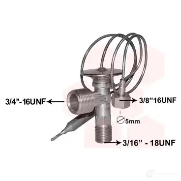 Расширительный клапан кондиционера VAN WEZEL 466835 5410909565466 25001271 1GKUV CP