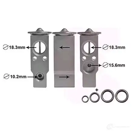 Расширительный клапан кондиционера VAN WEZEL 53001703 5410909631246 479516 L8ZU7 VQ - Изображение 1