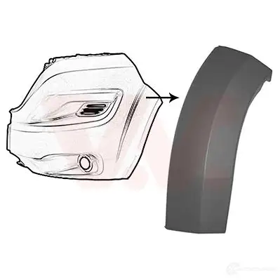 Расширитель арки VAN WEZEL 1652521 5410909667986 Q6R 7K 1191781408