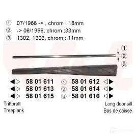 Подножка VAN WEZEL 40150 1 1T5D9 481882 5801615