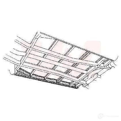 Лонжерон VAN WEZEL 483176 2220DC 408 432 5852382
