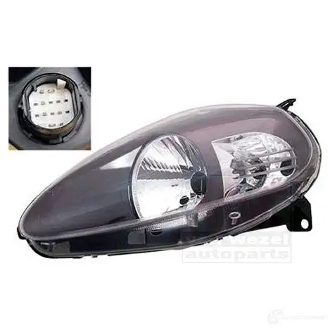 Фара VAN WEZEL 1624965 5070215 1 T6O96WI 462760