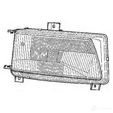 Фара VAN WEZEL 1423217033 5410909147921 4912942v 9 MO612C