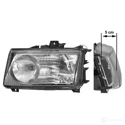 Фара VAN WEZEL 478420 VYOWF 50685 141 4913963V