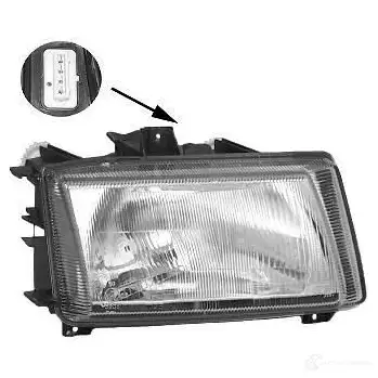 Фара VAN WEZEL 482476 WYSR1G1 504431 52 5826962V