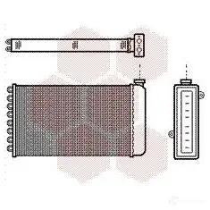 Радиатор печки, теплообменник VAN WEZEL 456005 02006057 91VPT 6 0026057