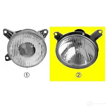 Фара дальнего света VAN WEZEL 458591 QIGURY 0635966 50120 142