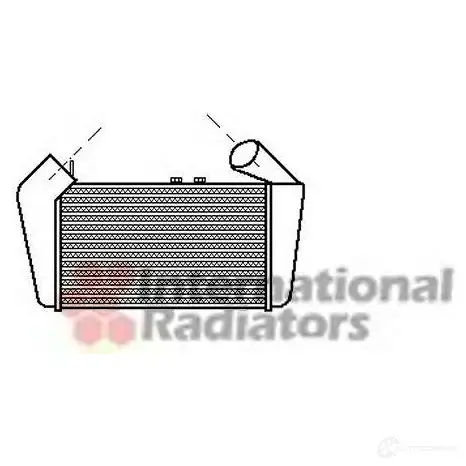 Интеркулер VAN WEZEL 03004036 1423214446 600340 36 UCX3SR1 изображение 0