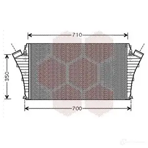 Интеркулер VAN WEZEL 472211 90C2U 603743 60 37004360