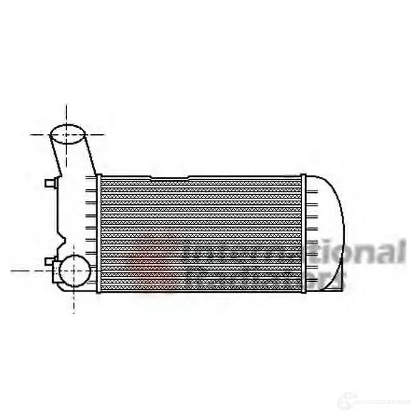 Интеркулер VAN WEZEL HYPDH 03004094 456330 6003 4094 изображение 0