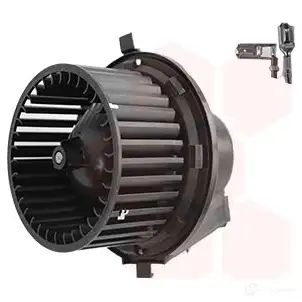 Моторчик вентилятора печки VAN WEZEL 1437857635 5812773 YPGT7 7