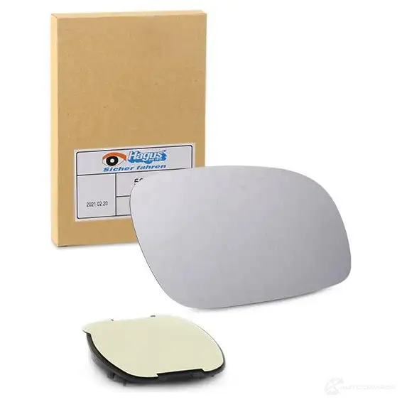 Зеркальный элемент, стекло зеркала VAN WEZEL 5856838 61ROVA 1045682 2 483201 - Изображение 1