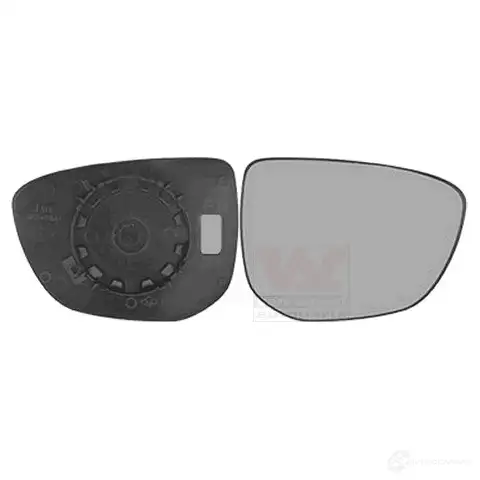 Зеркальный элемент, стекло зеркала VAN WEZEL 5410909662660 1208097601 6ITQ DD6 0984832