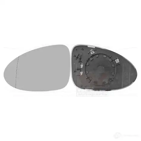 Зеркальный элемент, стекло зеркала VAN WEZEL 7S5B DJ 5410909627959 7421837 485070